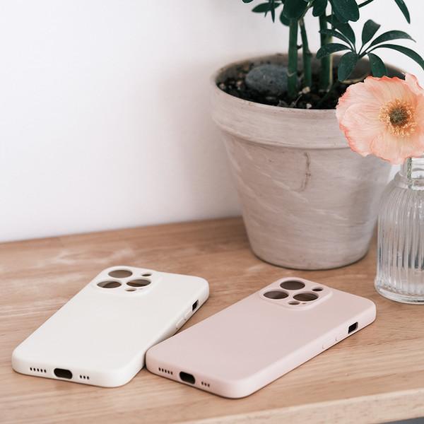 코우코우 아이폰11 12 13 미니 프로 맥스 컬러 실리콘 케이스