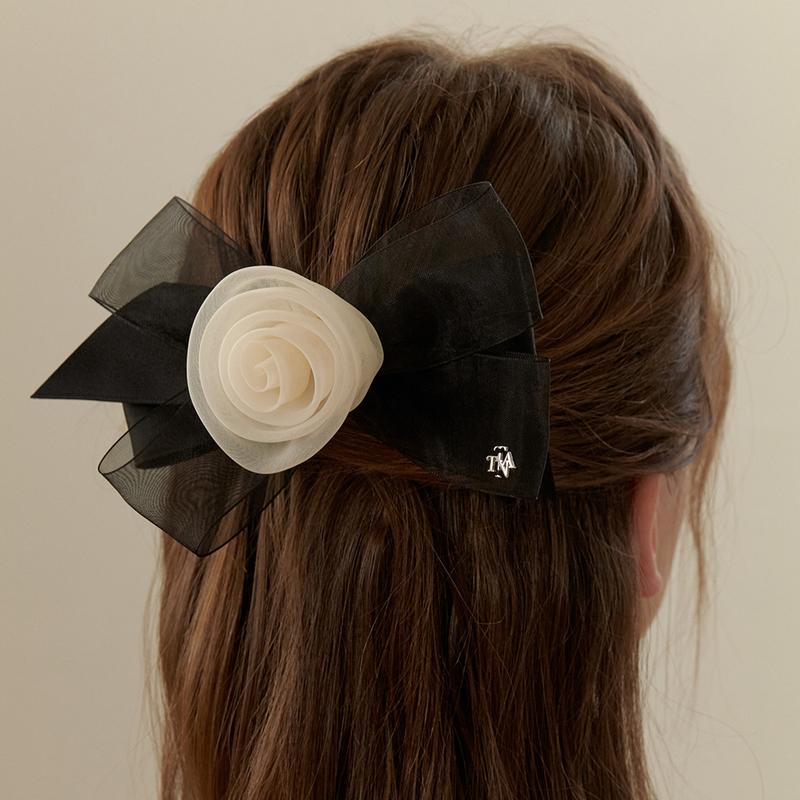 코르사지 리본 헤어 핀 HB2255