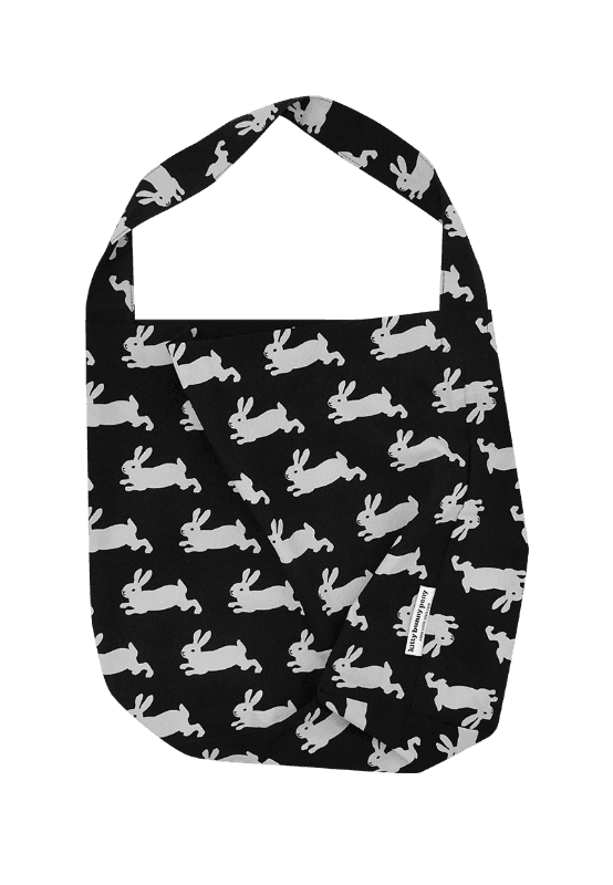 Happy Bunny Porky Hobo Bag 해피 버니 포키 호보 백