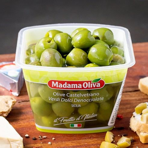 마다마올리바 카스텔베트라노 데노치올라테 그린올리브, 480g, 1개 - 포장 반찬 | 쿠팡