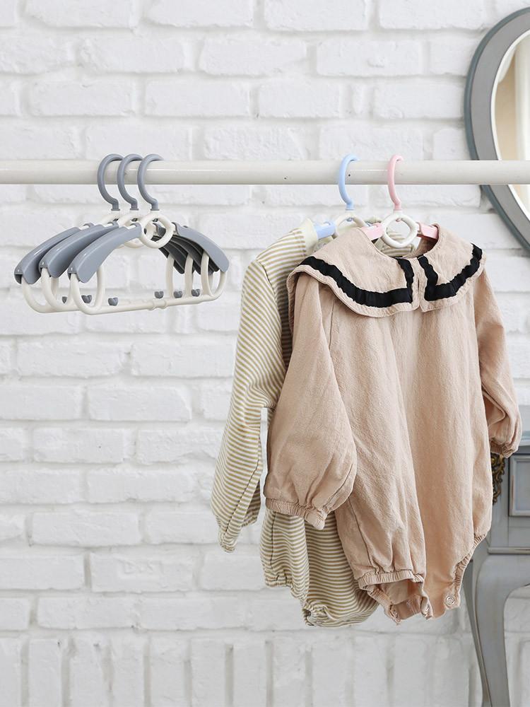 뉴코코맘 길이조절 새싹 아기옷걸이 확장형옷걸이 유아 바지걸이