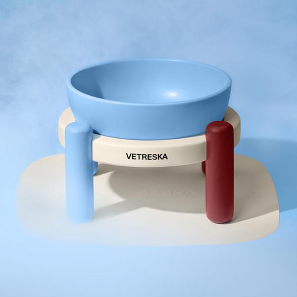 미스트 앤 멀로 세라믹 식기 & 매트 세트(대나무스탠드 포함) M사이즈