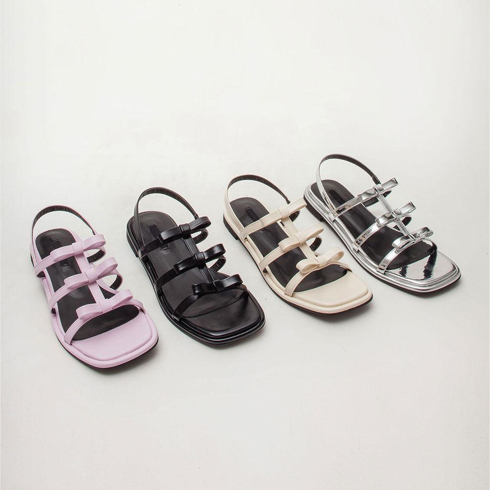 Eros-001 - 리본 슬링백 샌들