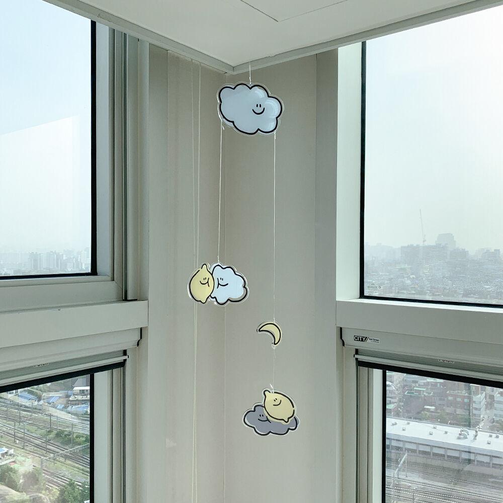 lemony & cloud 모빌