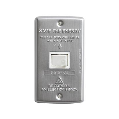 [5월말 재입고] AWS vintage switch plate_1구 aluminum