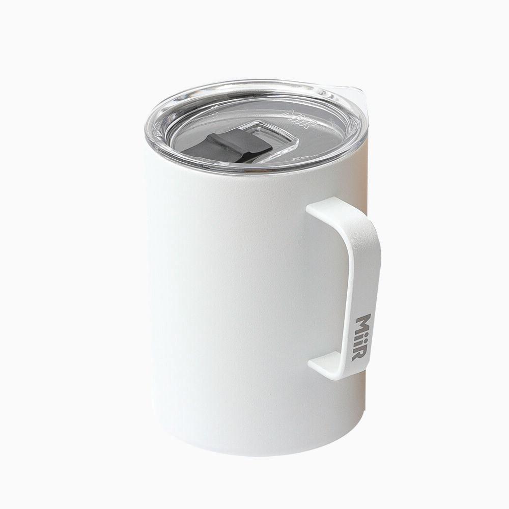 [미르 스크래치전] 미르 캠프컵(슬라이드 뚜껑) 16oz - White