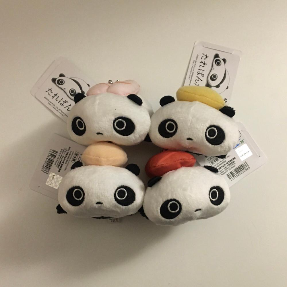 [빈티지] 초밥 스시 타래판다 마스코트 인형키링