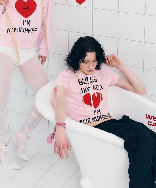 GURLS JUST T-SHIRT PINK