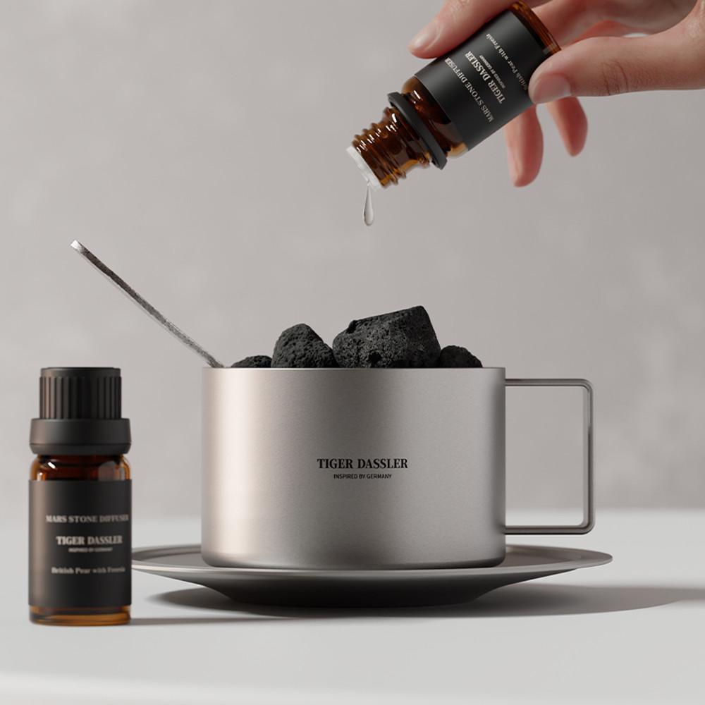 타이거다즐러 스테인리스 카페 스톤 디퓨저 프리미엄 MARS 오브제 디퓨져