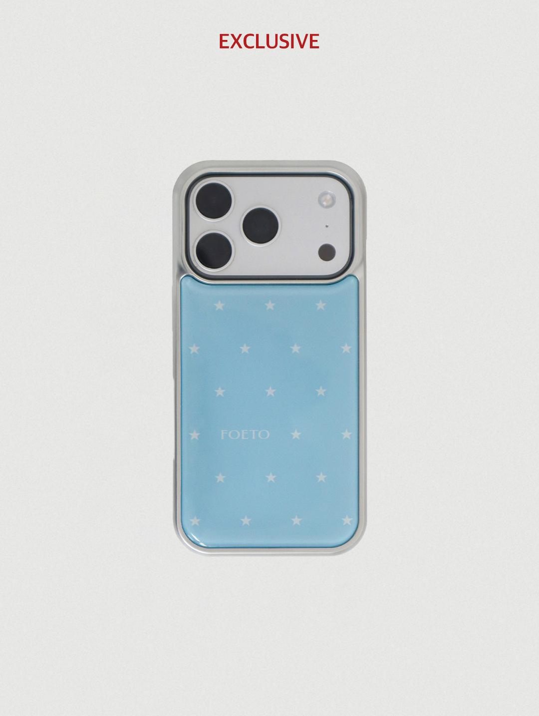 [3rd] FE star iphone case - cloud blue (exclusive)