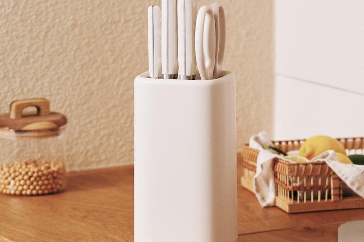 [최종가 116,994원] 깔끔 칼세트(칼3종+가위+4구칼블럭)