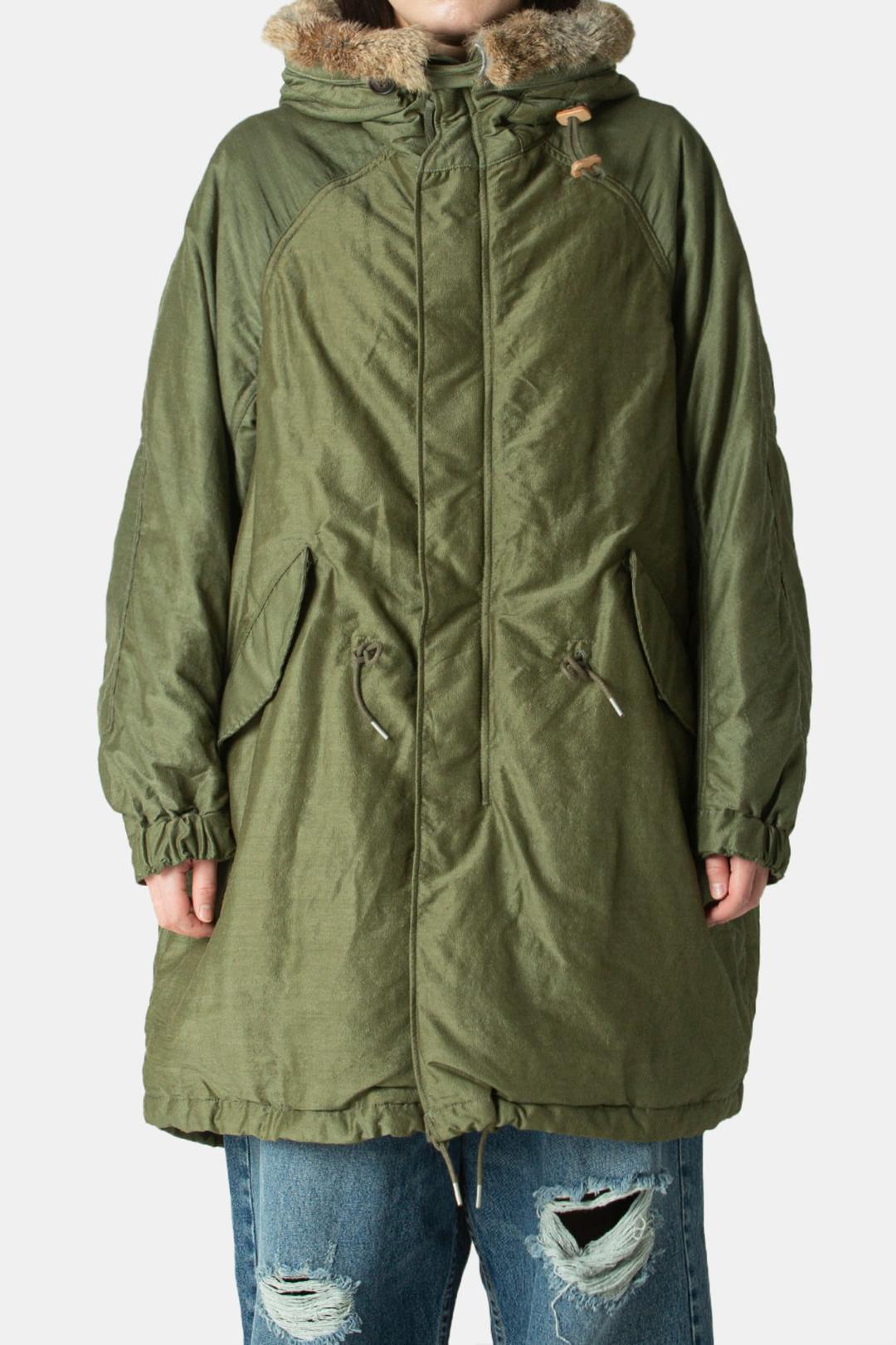 (25FW) SIX-FIVE FISHTAIL DOWN PARKA W OLIVE