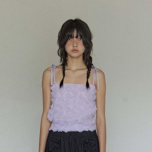 Amelie rose top / Lavender