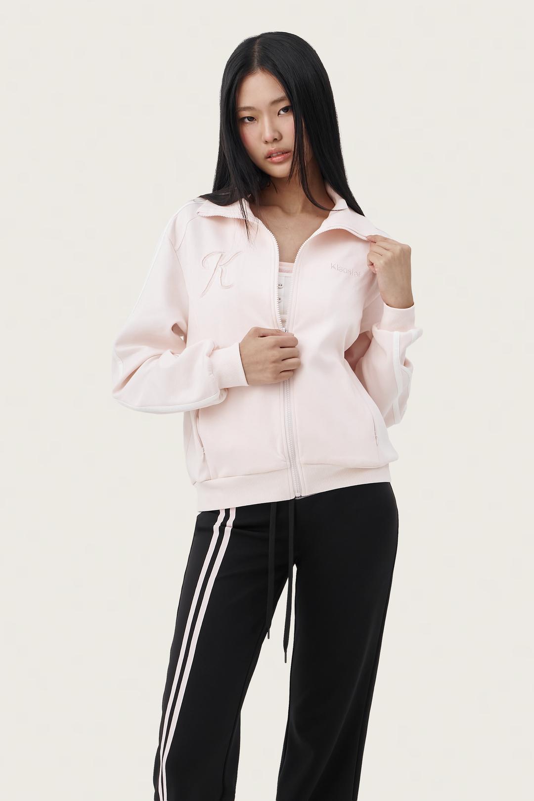 Glow routine track jacket, Pink