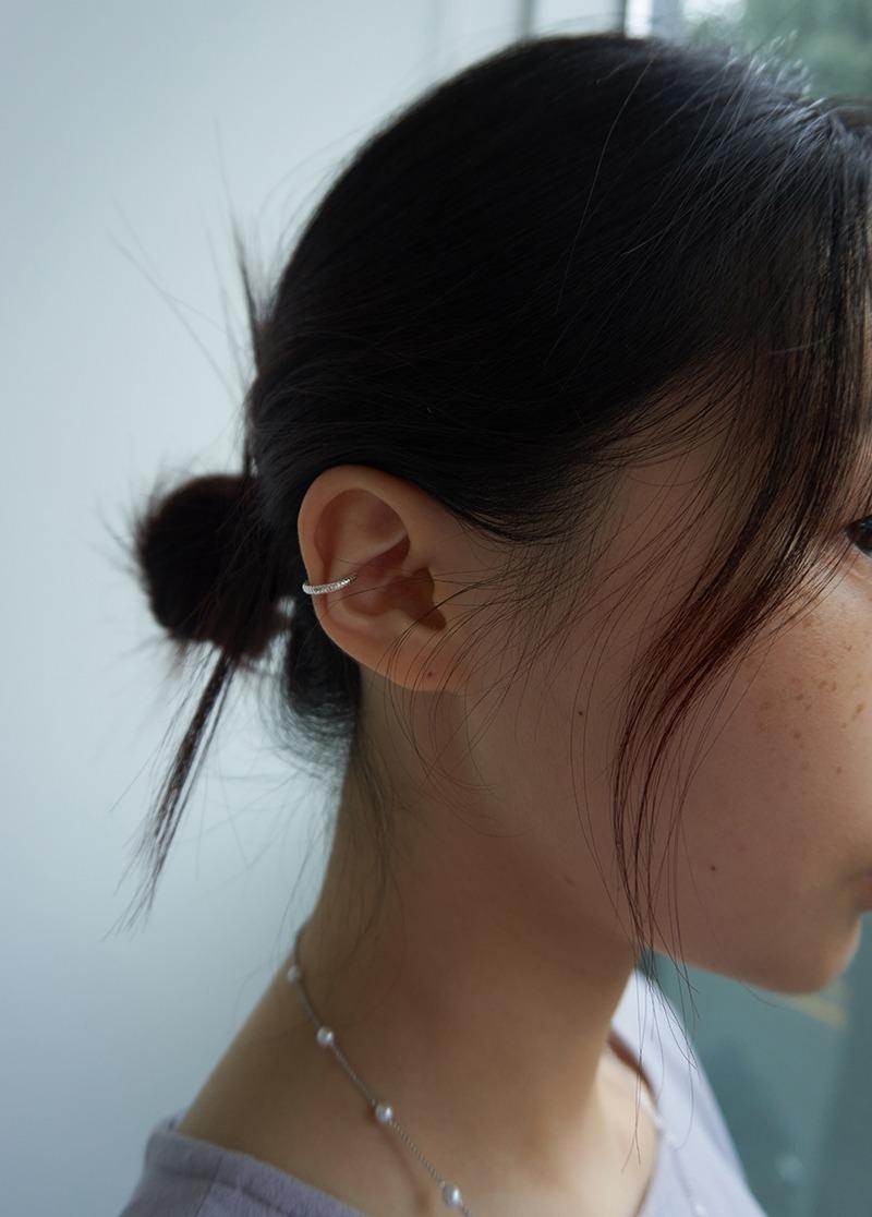 [E490][silver]mark earcuff/은 이어커프 시선