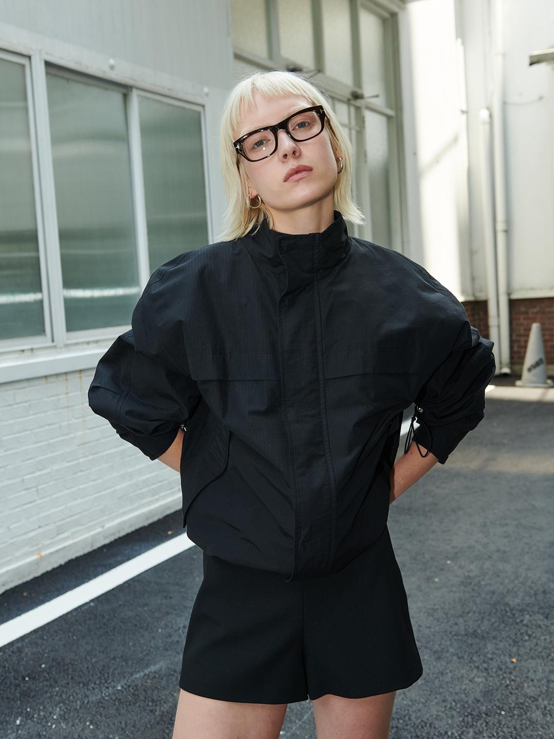 RIP-STOP WINDBREAKER BLACK