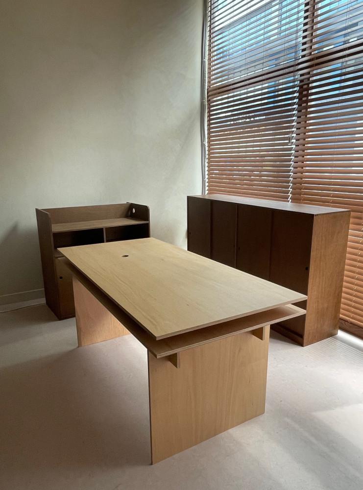 (NO.82)어나더우드 라왕합판테이블W1700