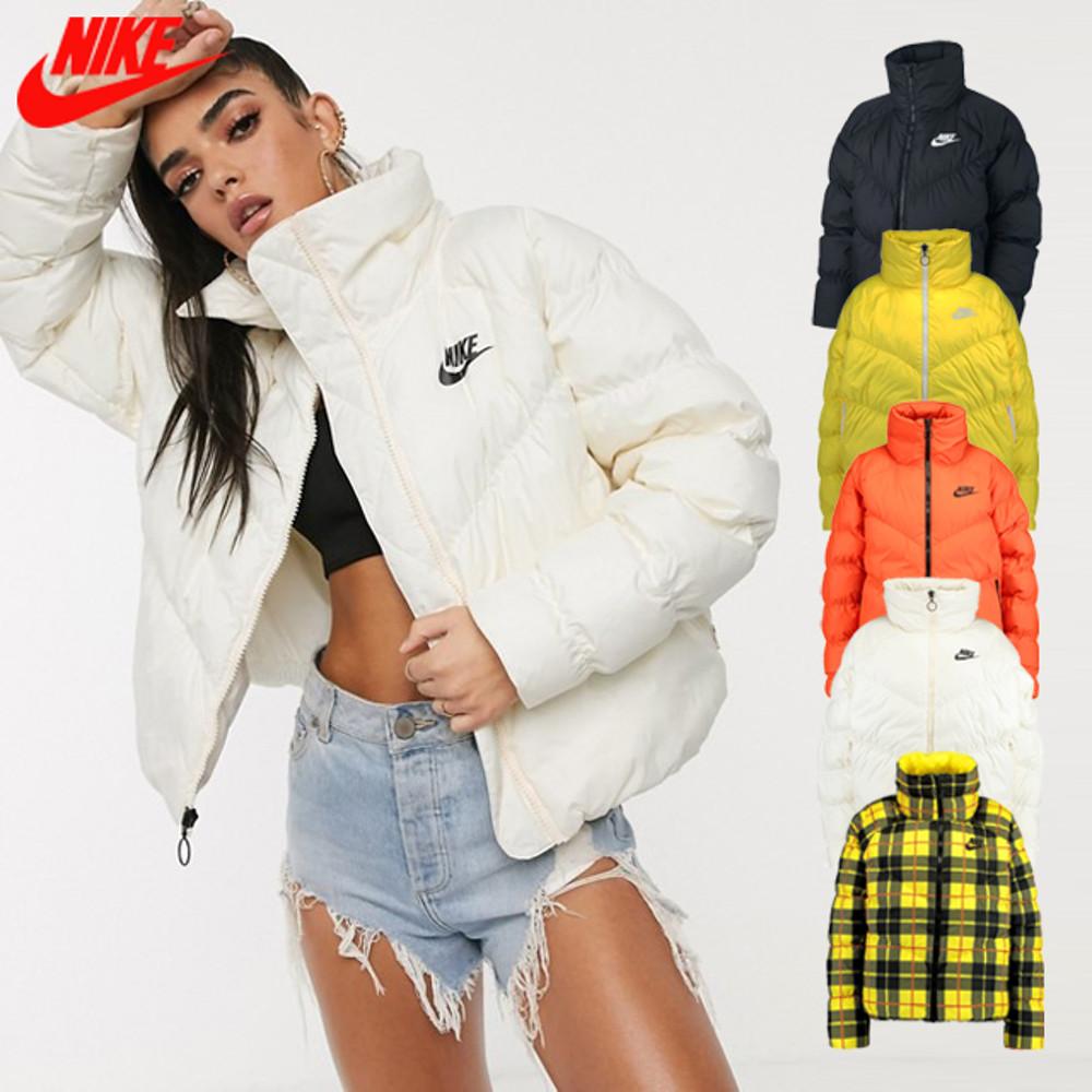 나이키 퓨추라 여자 경량 숏패딩 점퍼 화이트