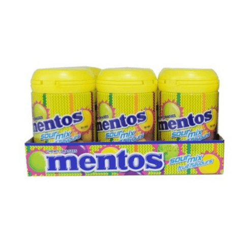 멘토스 사워믹스 바틀, 120g, 2개