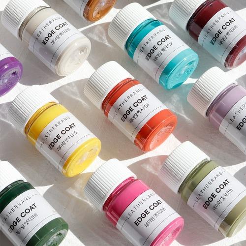 레더랑 엣지코트 35컬러-25ml / 가죽공예 가죽기리메 명품가방수선 셀프수선