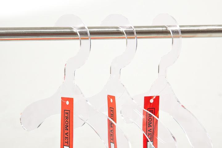 아크릴 옷걸이 강아지용 A type, 3p