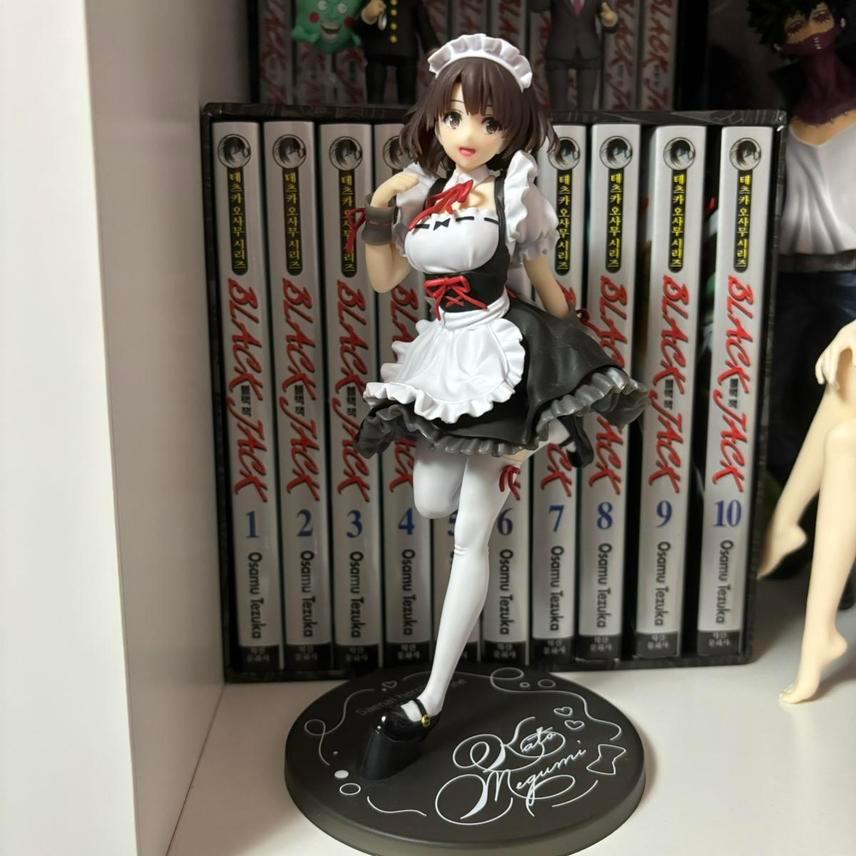 시원찮은 그녀를 위한 육성방법 카토 메구미 미소녀 메이드 피규어