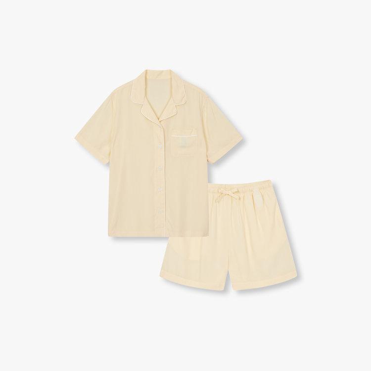 여 레이온 컬러 3부 파자마 세트