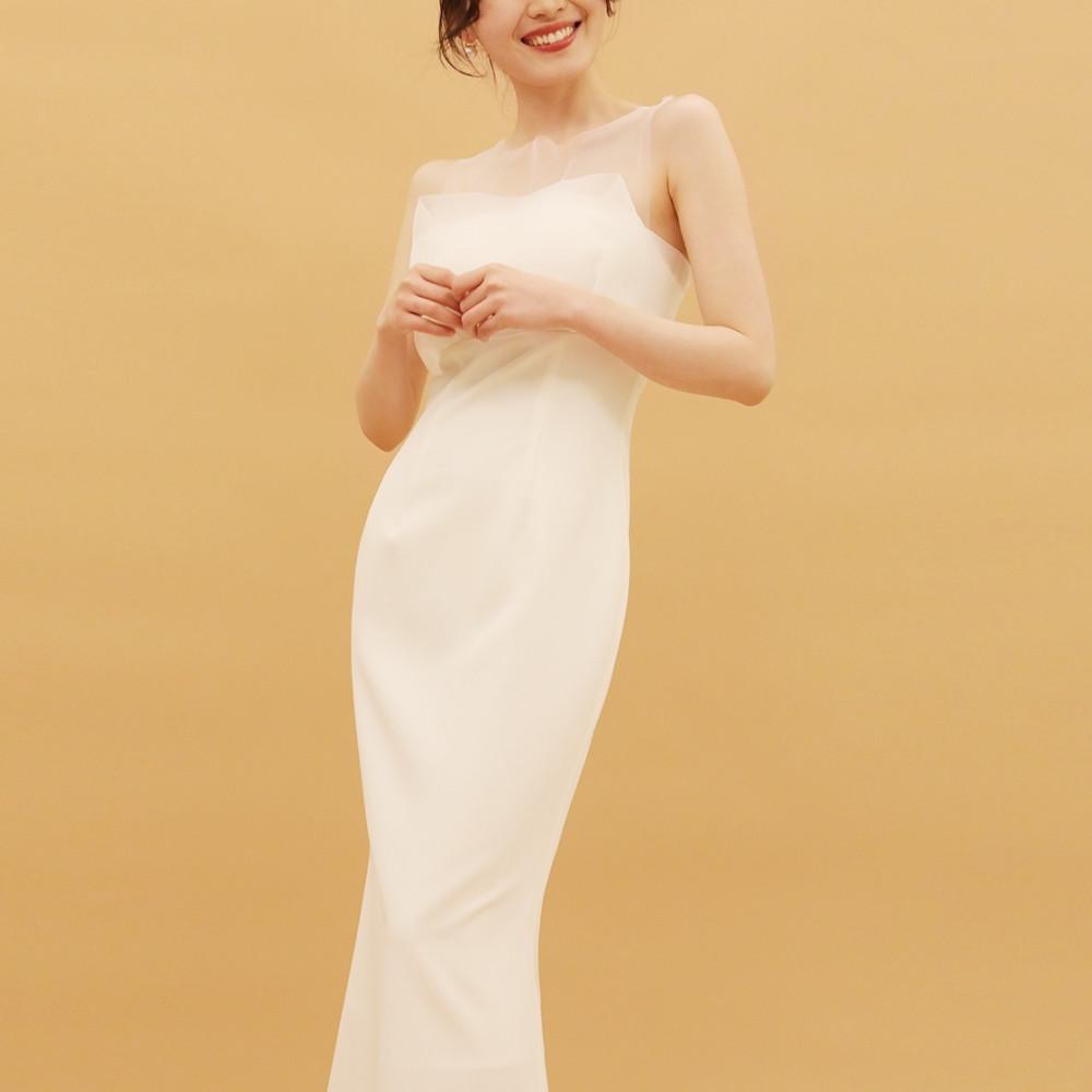 스몰웨딩 탑 드레스 셀프웨딩 브라이덜샤워 피로연 2부 돌잔치 드레스