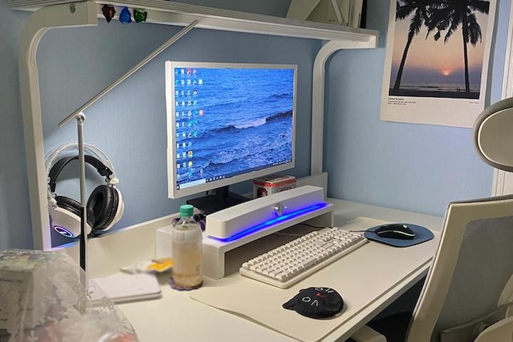 엑소1.4T 하드 스틸 선반책상 1500 5colors_전문설치