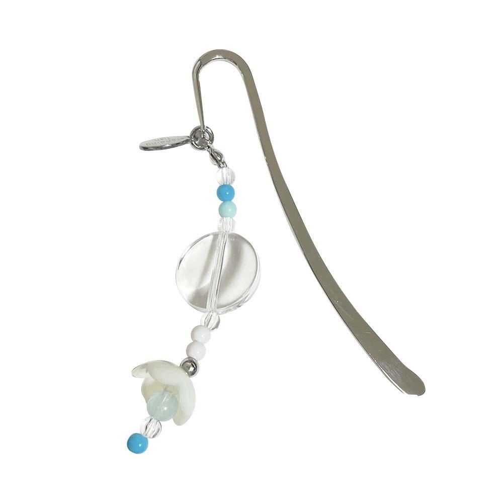 [선물 포장] white bloom bookmark