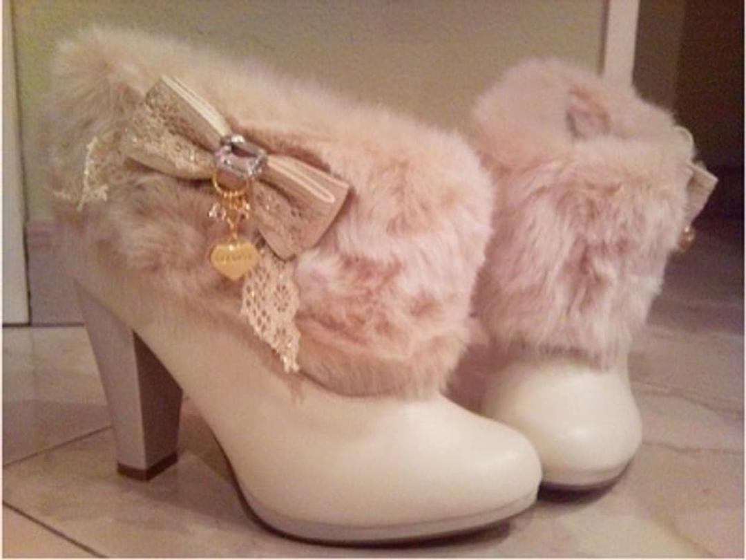 리즈리사 히메갸루 달천깔 퍼 레이스 리본 부츠 폼폼 라떼갸루 디마럽 | 후루츠패밀리