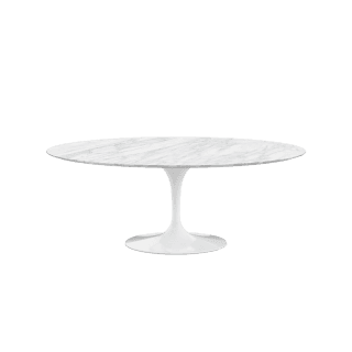 사리넨 테이블 (오벌) / 스타투아리에토 / 가로 198cm, 높이 74cm / 새틴 마감, KNOLL