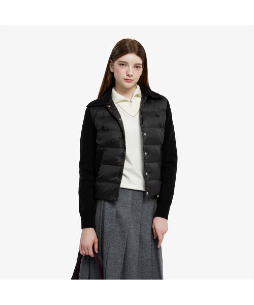 여성 니트패치 경량다운 BF354E-55N 031