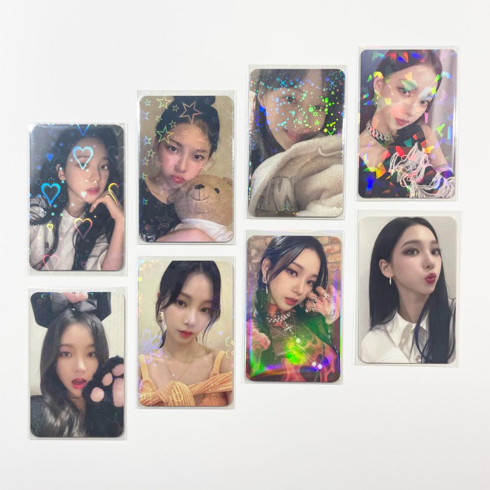 포카 슬리브 홀로그램 opp 포토 카드 프로텍터 앙스타 파샤 5789 6590