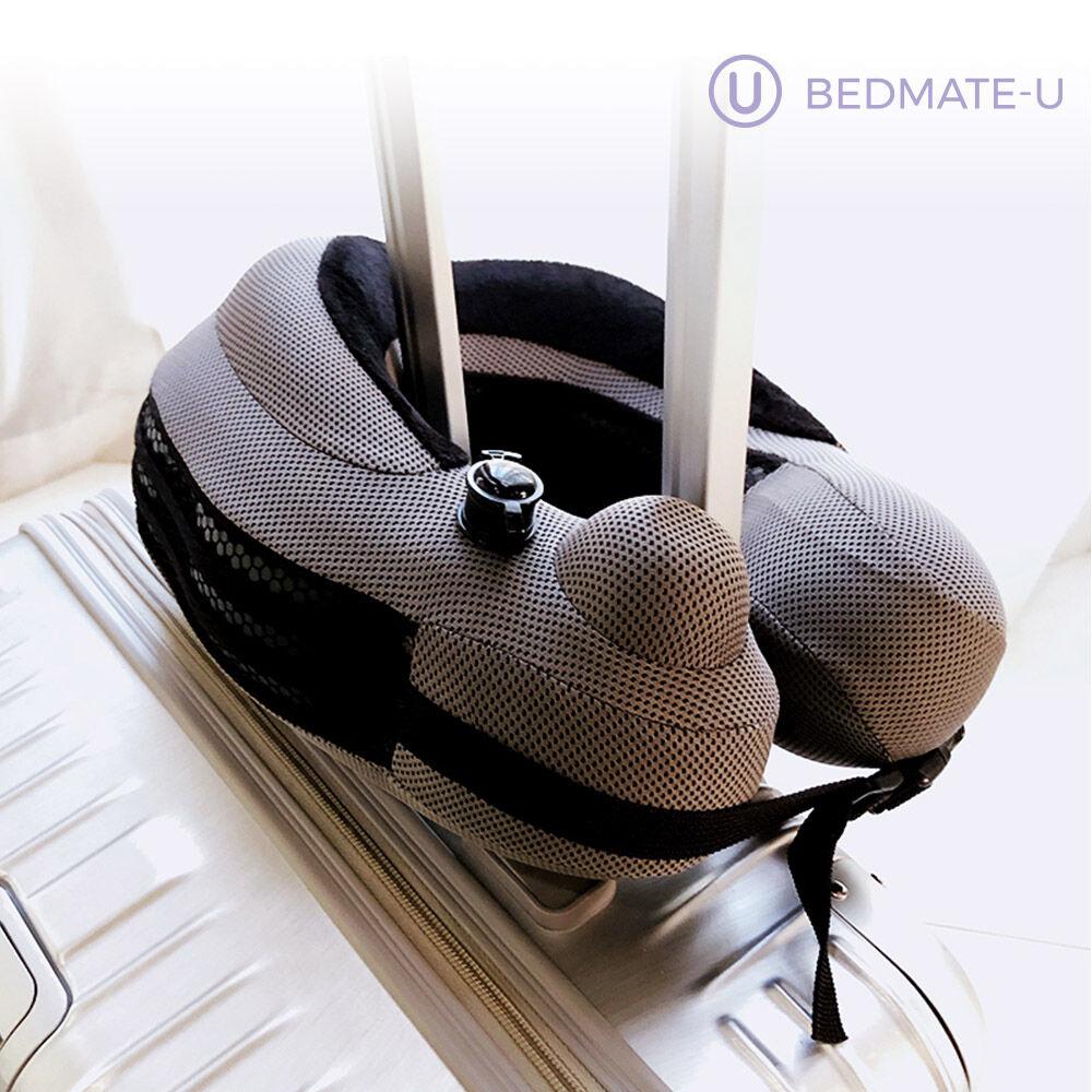 베드메이트유 New 에어펌프 목베개 프리미엄형 (차량용 여행용 목쿠션)