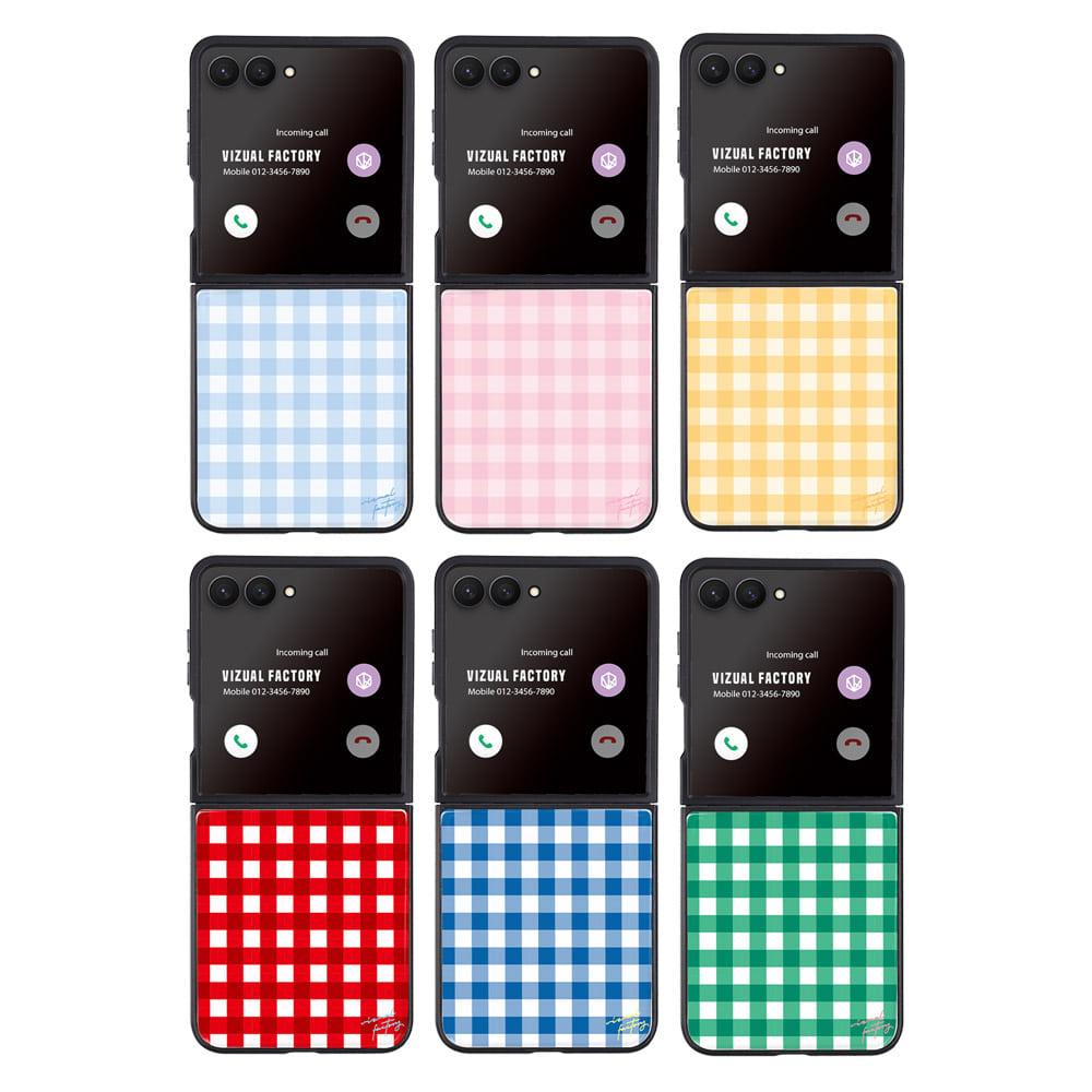 데일리체크 갤럭시Z플립 블랙 에폭시 케이스