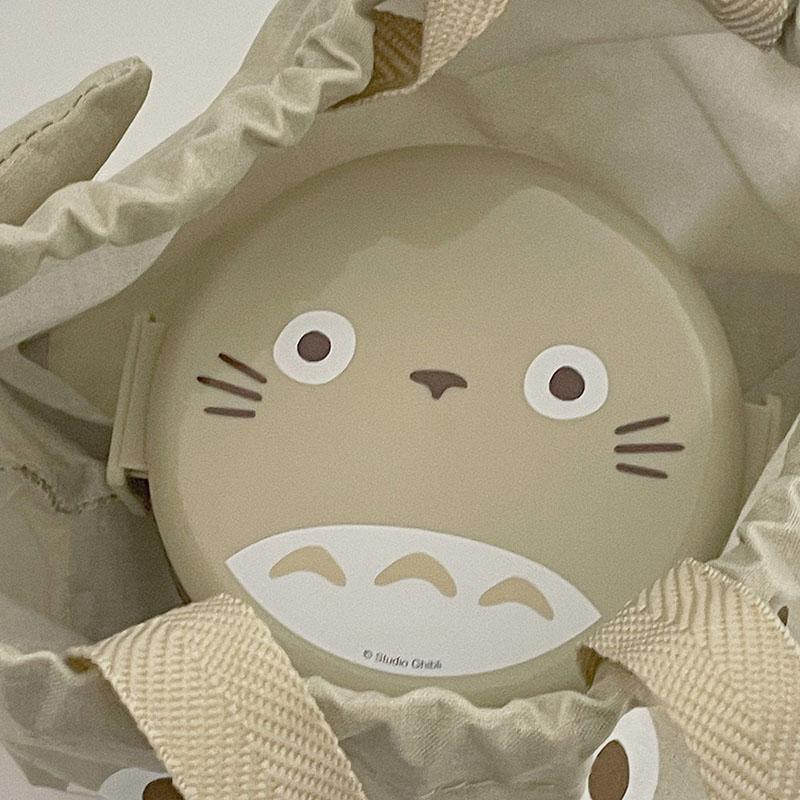 토토로 2단 도시락 (포크포함)