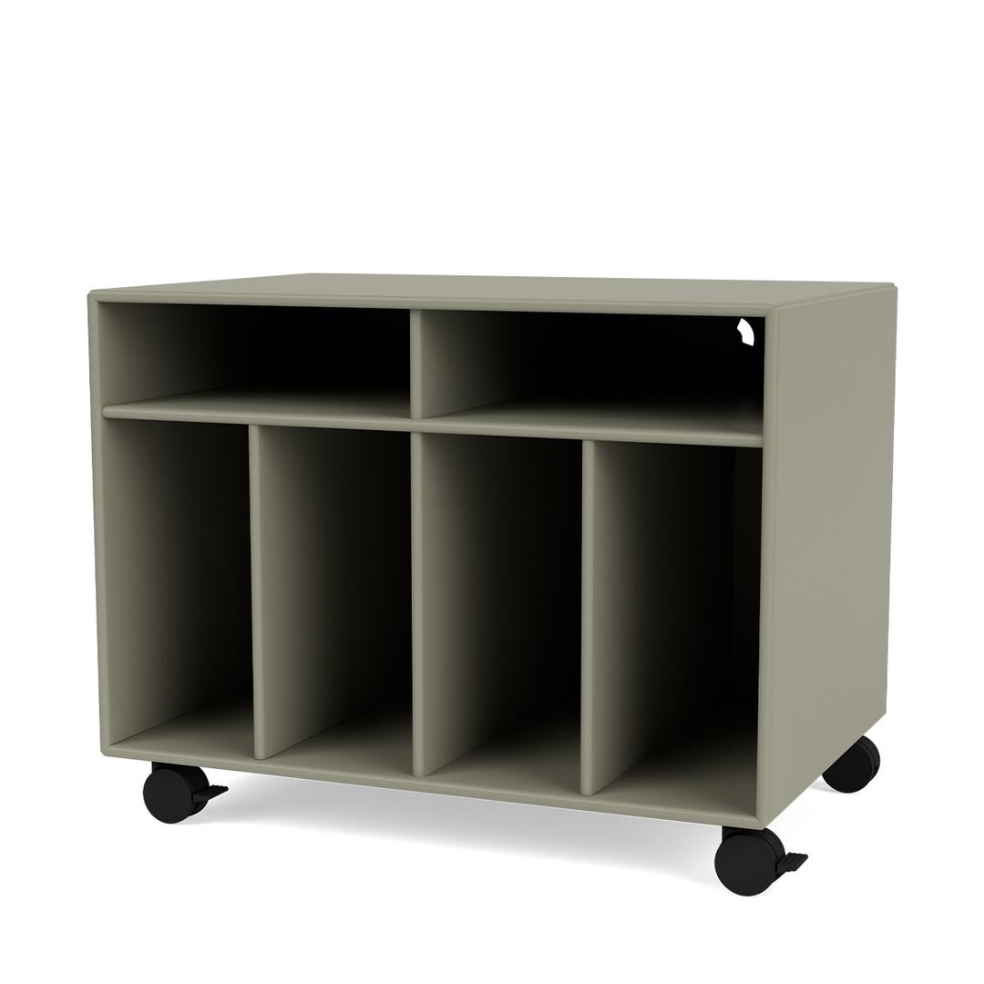 Spin 1 Fennel-Black Castors