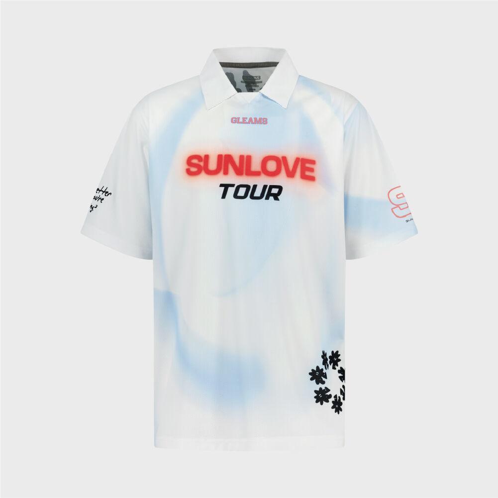 Gleams Golf Jersey White