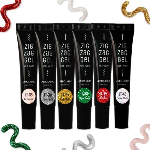 젤로젤로 논와이프 튜브젤 지그재그젤 윈터 6종세트