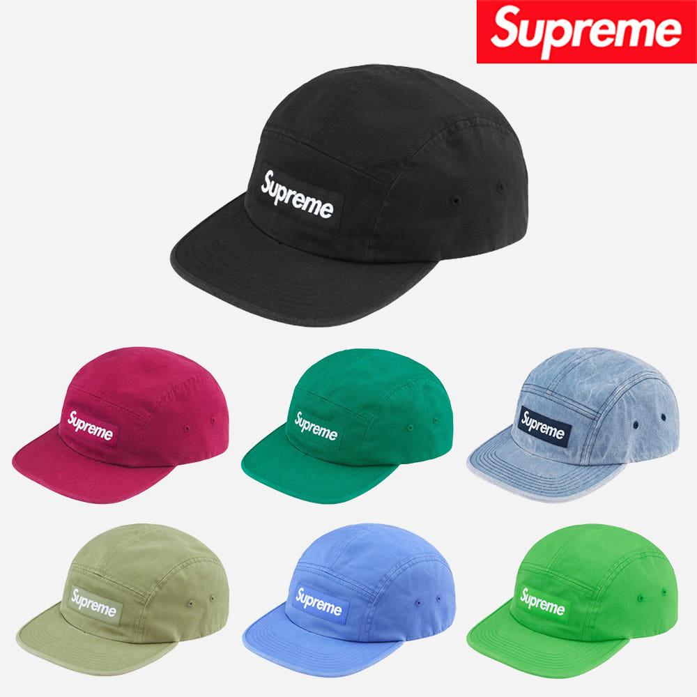 슈프림 모자 워시드 치노 트윌 캠프캡