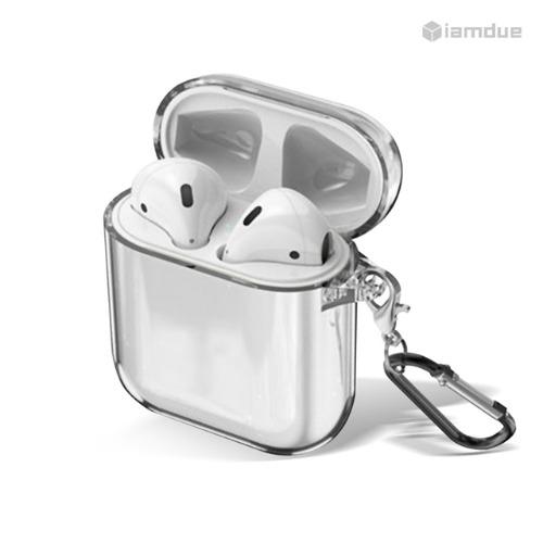아이엠듀 에어팟 투명 키링 케이스
