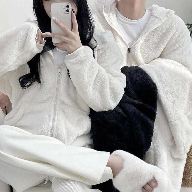 *남여공용*[보온성갑/3사이즈] 푸근해 보들 플리스 후드집업 후리스_트루디