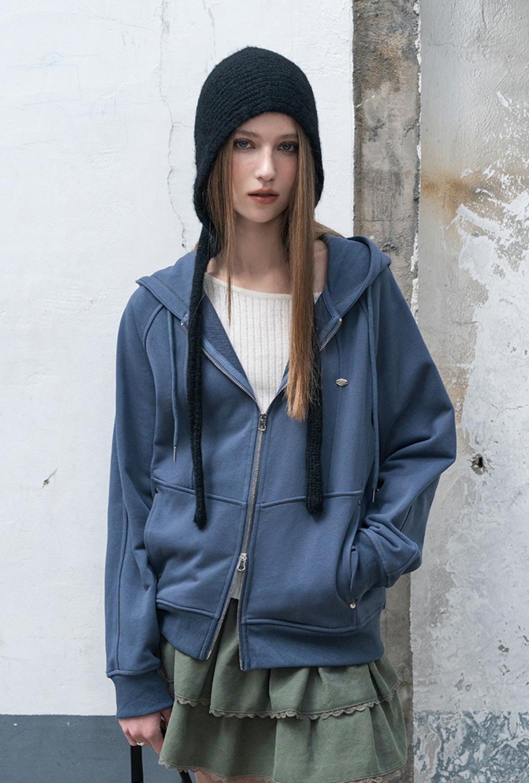 오버핏 후드집업_MIWJMFT41C