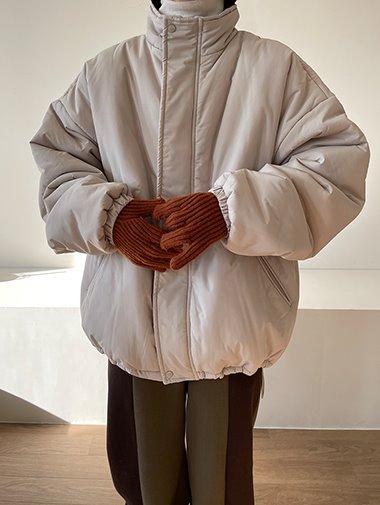 [unisex] Mono padding jumper / 3color