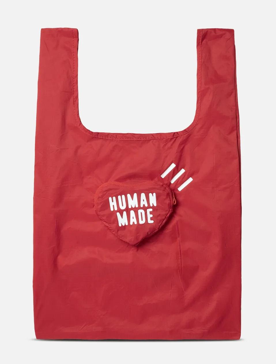 휴먼메이드 나일론 하트 토트백  HUMAN MADE PACKABLE HEART SHOPPER SMALL | 상품 상세 | 크로켓