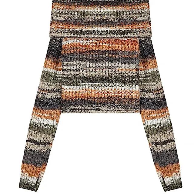 [최저가!] 메이플 뜨개 오프숄더 니트 티셔츠