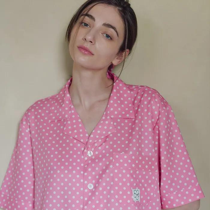 [uni] ELOISE PAJAMA SET PINK