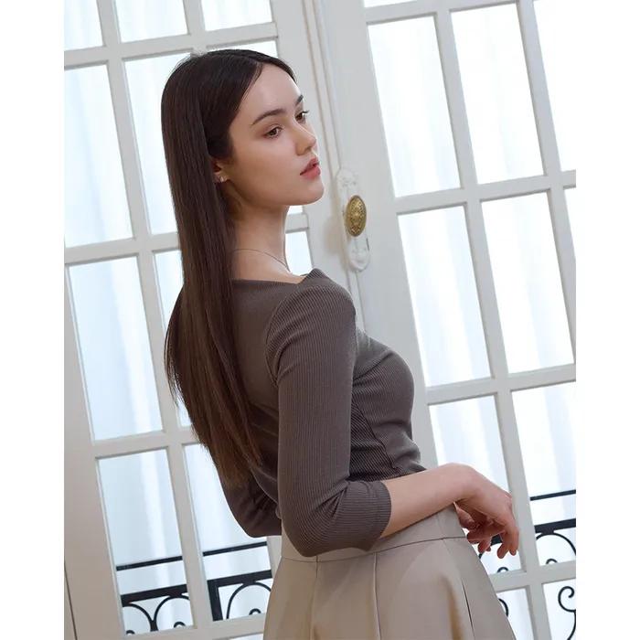 Flow T-shirt [Mute brown]