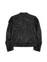 FAR FAUX CRACKED TEXTURE LEATHER JACKET